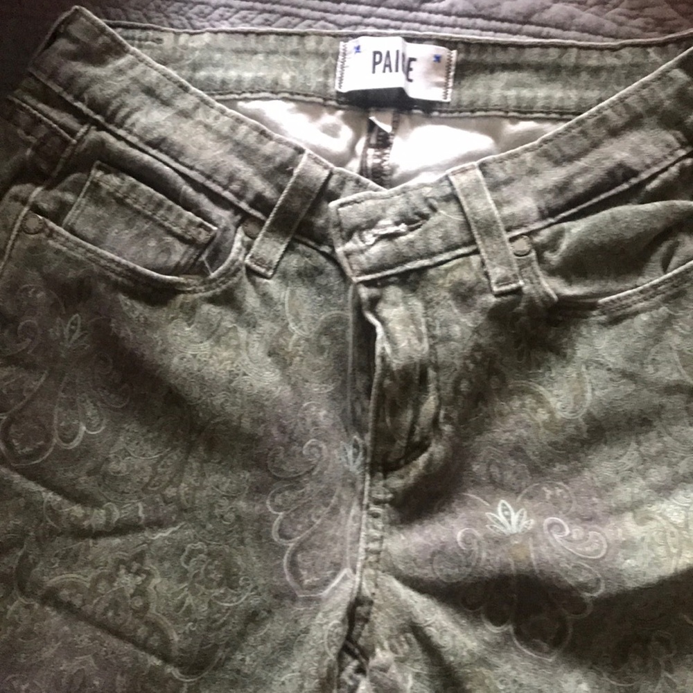 Paige Green Pants.